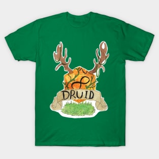 Druid D&D Class T Shirt T-Shirt